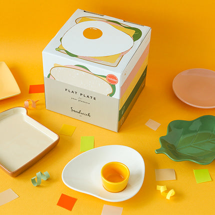 Flat plate - sandwich set