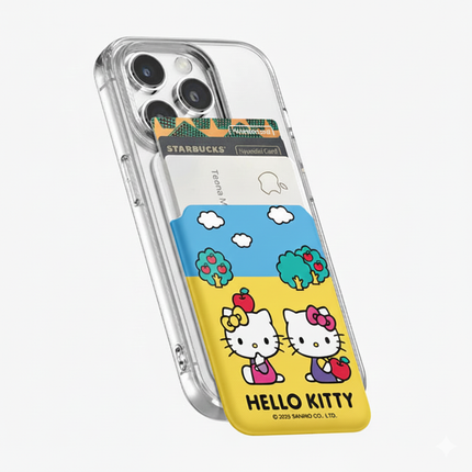 Hello Kitty Story Magsafe Card Slot (Matte) - Sky