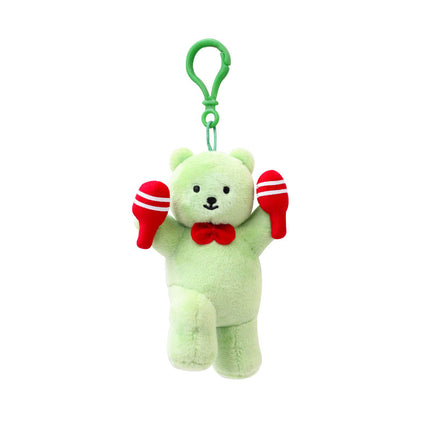 Jelly bear stuffed toy keyring - 05 Avo