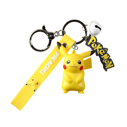 KANTO Region POKEMON Strap Figure Keyring - Pikachu