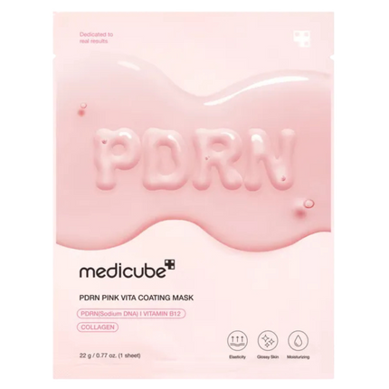 [Medicube] PDRN PINK VITA COATING MASK 1EA