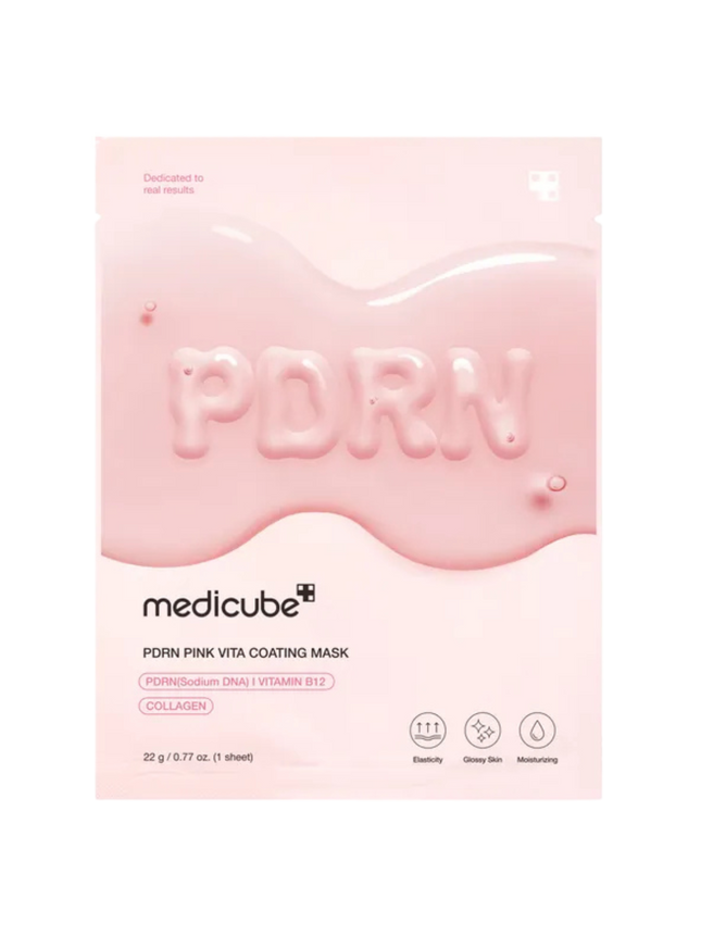 [Medicube] PDRN PINK VITA COATING MASK 1EA