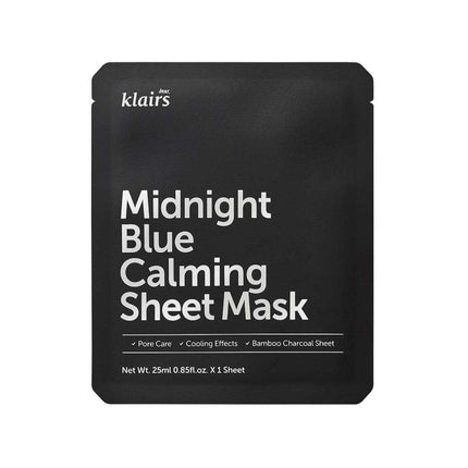 [Klairs] Midnight Blue Calming Sheet Mask 25 mL