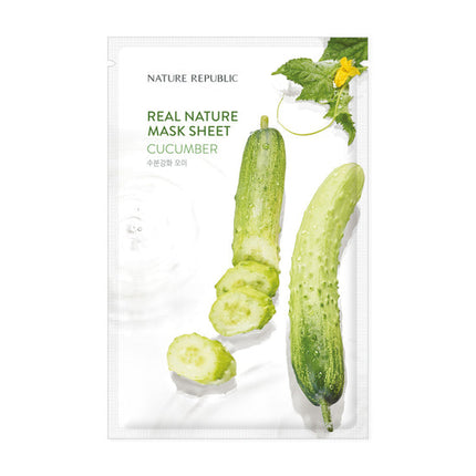 [Nature Republic] (EU) REAL NATURE SHEET MASK CUCUMBER 23ml