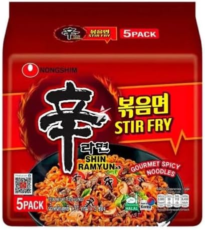 [NONGSHIM] Shin Ramyun Stir fry 131g Multi pack (SALE)