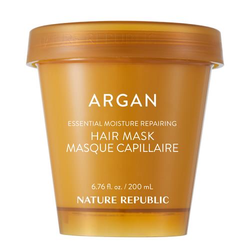 [Nature Republic] (EU) ARGAN ESSENTIAL MOISTURE REPAIRING HAIR MASK 200ml