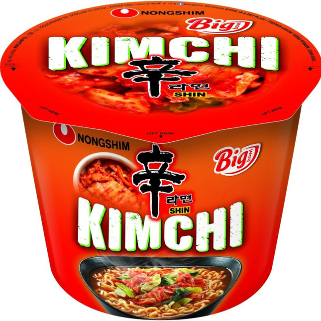 [Nongshim] Instant-Cup-Noodles, Kimchi Big Bowl 112g (SALE)