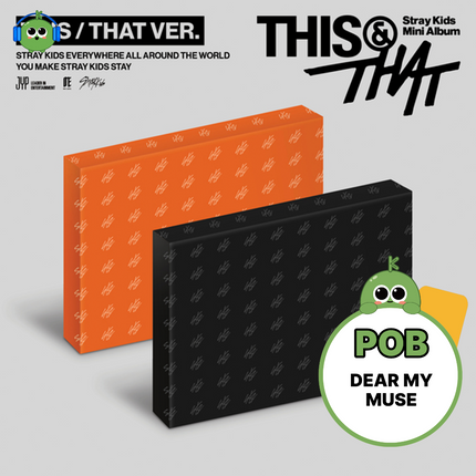 (DEAR MY MUSE POB) (POCA Member Choice) Stray Kids - 10th Mini Album [THIS & THAT]