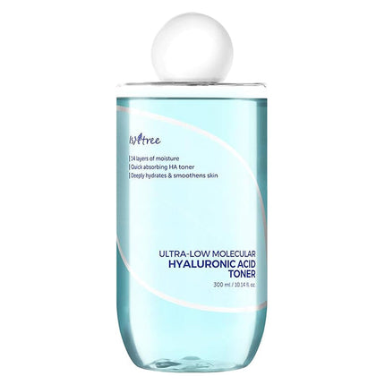 [ISNTREE] ULTRA-LOW MOLECULAR HYALURONIC ACID TONER_300ml