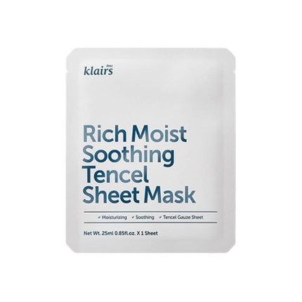 [Klairs] Rich Moist Soothing Tencel Sheet Mask 25 mL