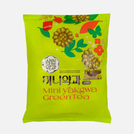 [SAMLIP] Mini Yakgwa Greentea 200g (SALE)