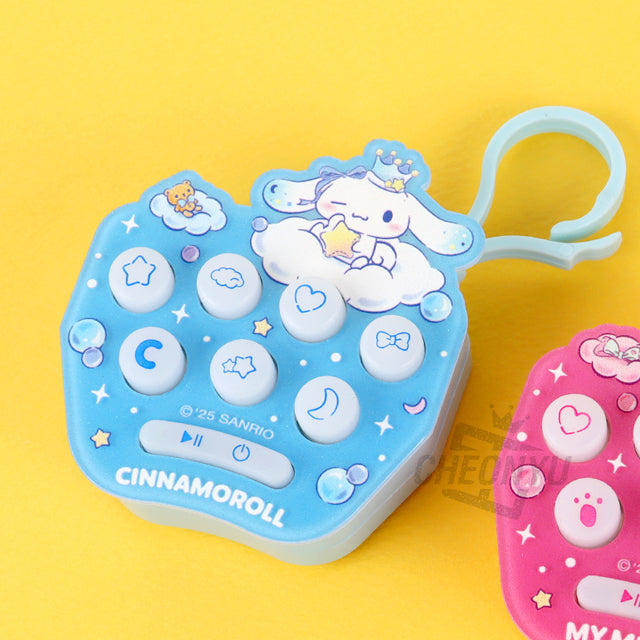 Sanrio Characters Push Bang Game Keyring_Cinnamoroll