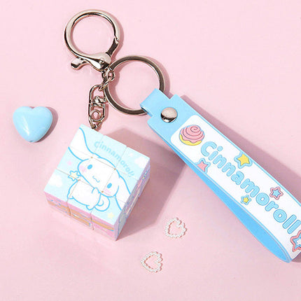 Sanrio Cube Keyring_Cinnamoroll