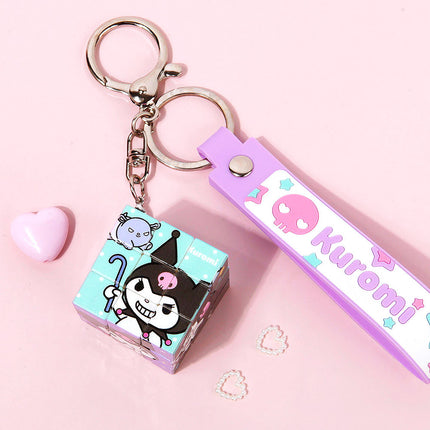 Sanrio Cube Keyring_Kuromi