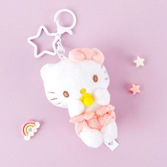 Sanrio Pacifier Keychain 8cm - Hello Kitty