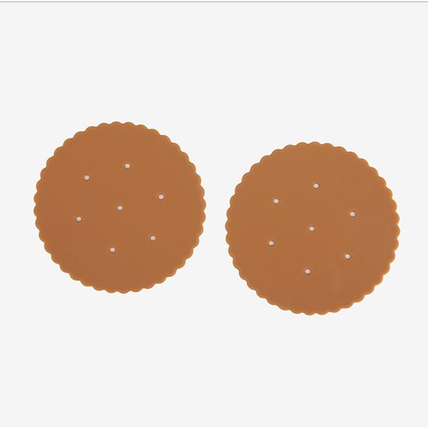 Silicon coaster 2P - 04 Biscuit