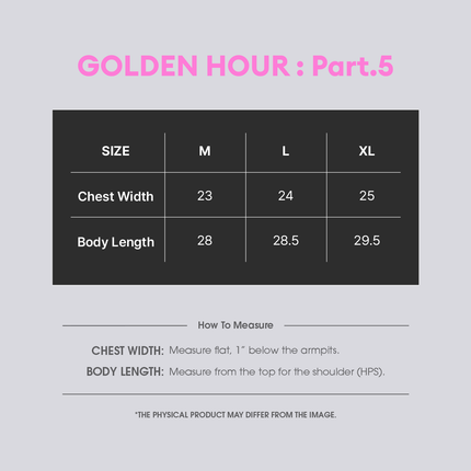 ATEEZ - GOLDEN HOUR : Part.5 - Pigment T-shirt