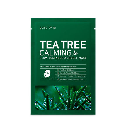 [SOME BY MI] 30 Days Tea Tree Calming Glow Luminous Ampoule Mask (single)