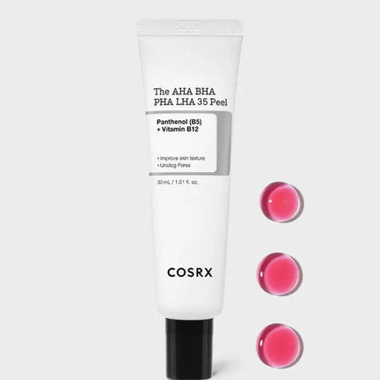 [COSRX] The AHA BHA PHA LHA 35 Peel 30 mL (EU Package)