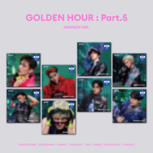 ATEEZ - GOLDEN HOUR : Part.5 (DIGIPACK VER.) - POP-UP Exclusive