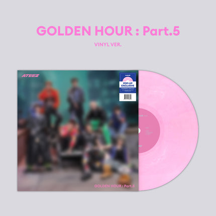 ATEEZ - GOLDEN HOUR : Part.5 (VINYL VER.) - POP-UP Exclusive