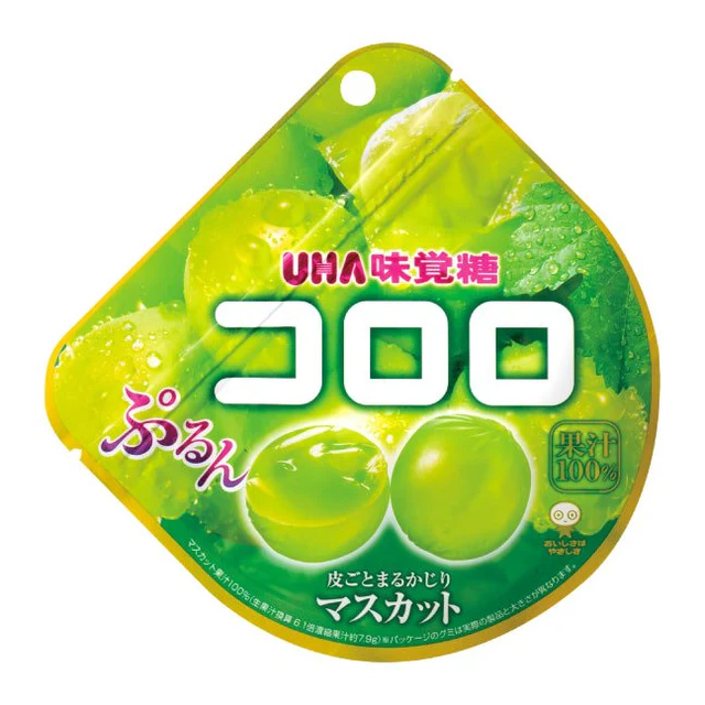 UHA Mikakutou Gummy Kororo Muscat 48g