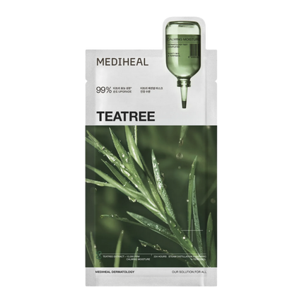 [Mediheal] Teatree Essential Mask_Calming Moisture 24ml (1pc/10pcs)
