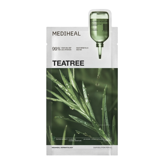 [Mediheal] Teatree Essential Mask_Calming Moisture 24ml (1pc/10pcs)