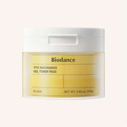 [BIODANCE] Vita Niacinamide Gel Toner Pad (60ea)