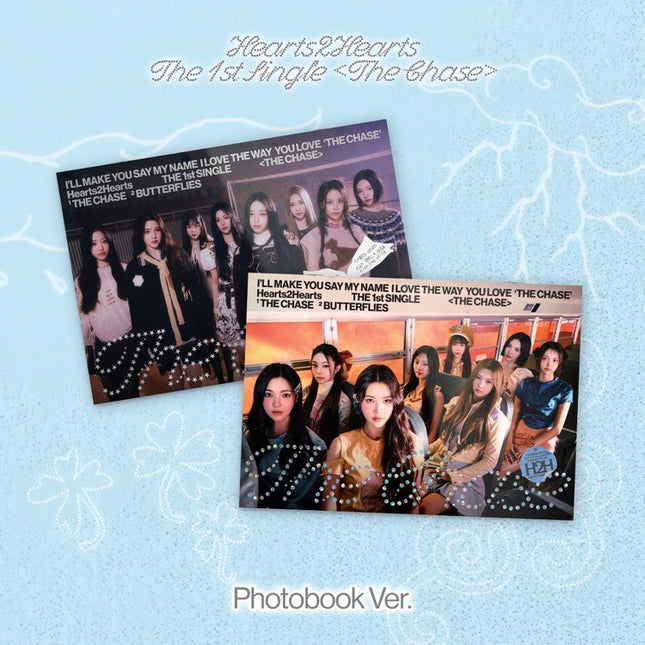 Hearts2Hearts - 1st Single Album [The Chase] (Photobook Ver.)