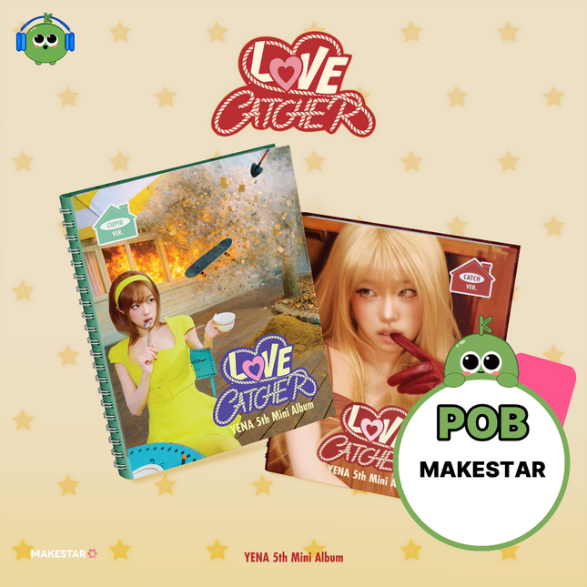 [MAKESTAR Pre-order Release Party] YENA - 5th Mini Album [LOVE CATCHER] (PHOTOBOOK Ver.)