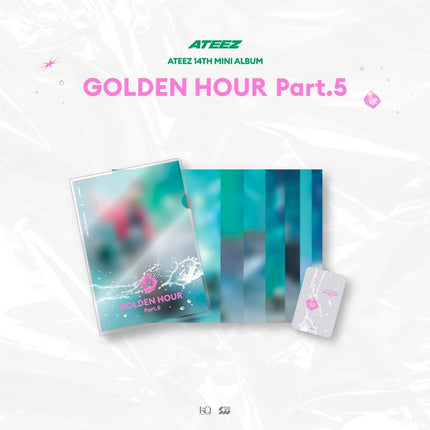 ATEEZ - [POP-UP STORE [GOLDEN HOUR : Part.5] MD] L-HOLDER PHOTO SET