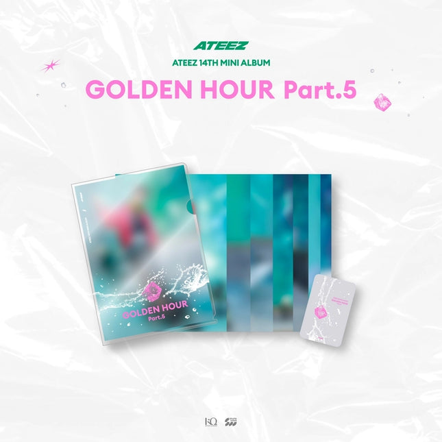 ATEEZ - [POP-UP STORE [GOLDEN HOUR : Part.5] MD] L-HOLDER PHOTO SET