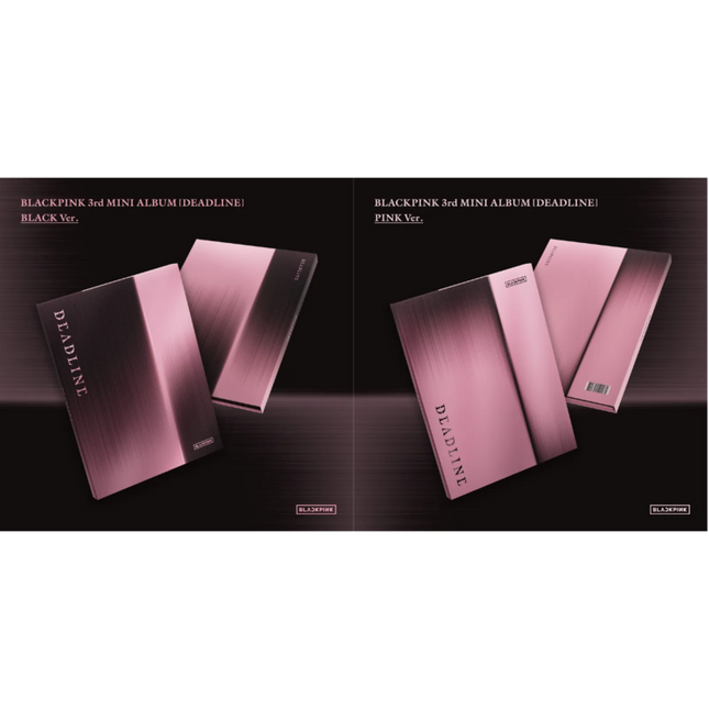BLACKPINK - 3rd Mini Album [DEADLINE] (BLACK Ver. / PINK Ver.)