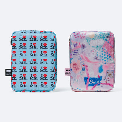 ILLIT - 1st Single Album [NOT CUTE ANYMORE] (ILLIT x Ashley Williams Pouch Ver.) (COLLAGE)