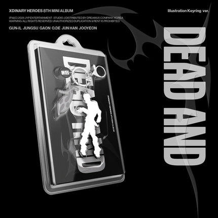 Xdinary Heroes - 8th Mini Album [DEAD AND] (Illustration Keyring Ver.)
