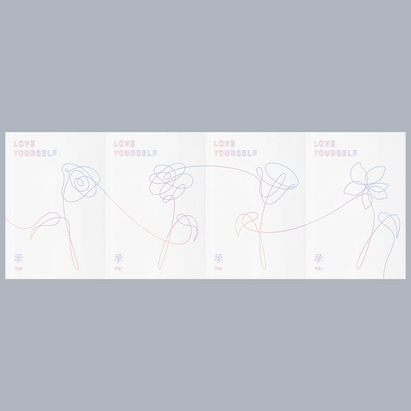 BTS - 5th Mini Album [LOVE YOURSELF 承 'Her'] (L / O / V / E Ver.)