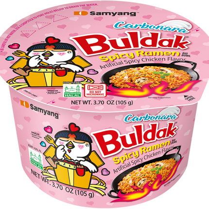 [SAMYANG] Buldak Carbonara Big Cup 105g