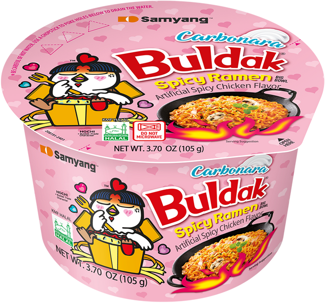[SAMYANG] Buldak Carbonara Big Cup 105g