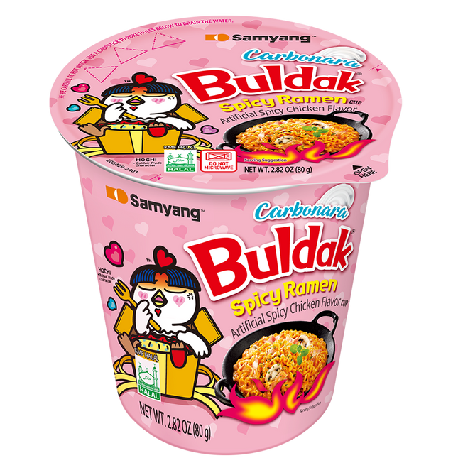 [SAMYANG] Buldak Carbonara Cup 80g