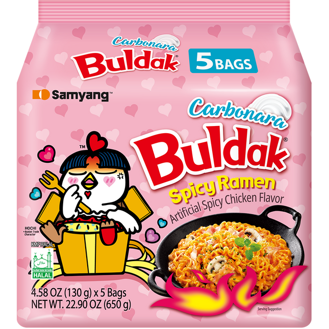 [SAMYANG] Buldak Carbonara 130g