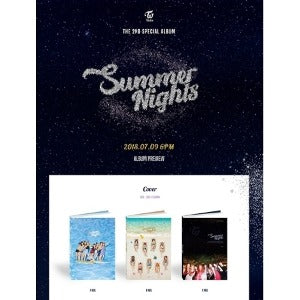 TWICE - 2nd Special Album [SUMMER NIGHTS] (A / B / C Ver.)