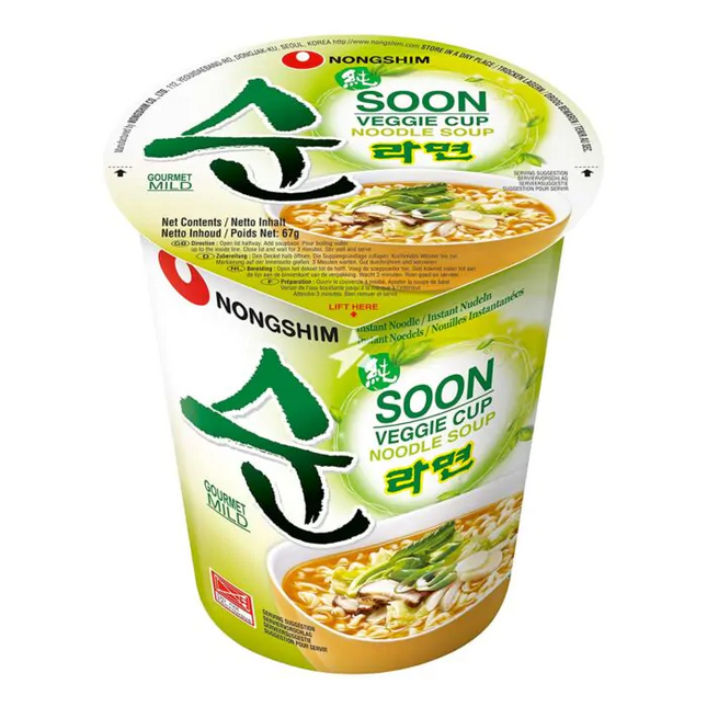 [NONGSHIM] Soon Ramen Cup 67g (SALE)