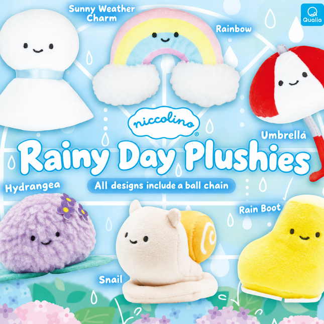 Capsule_Rainy Day Plush Doll, Random