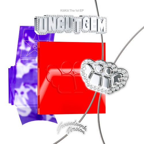 KiiiKiii - 1st EP Album [UNCUT GEM] (GROUNDWORK Ver.) (Limited Edition)
