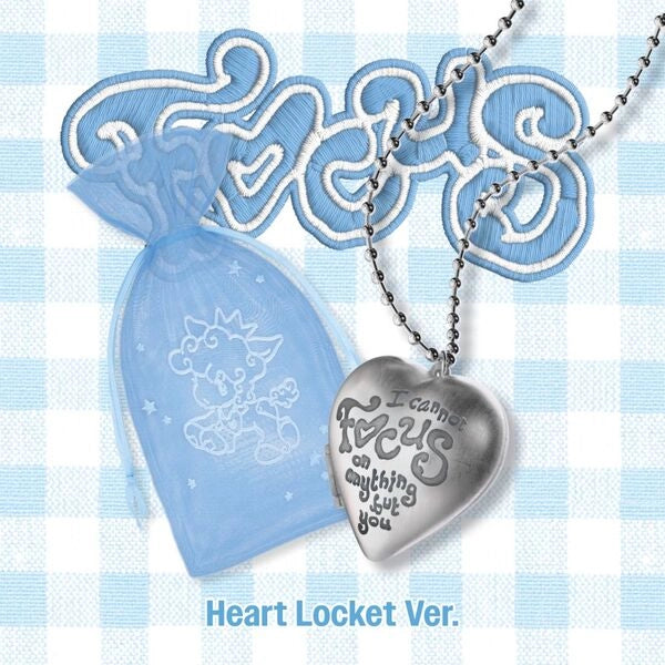 Hearts2Hearts - 1st Mini Album [FOCUS] (Heart Locket Ver.) (SMART ALBUM)