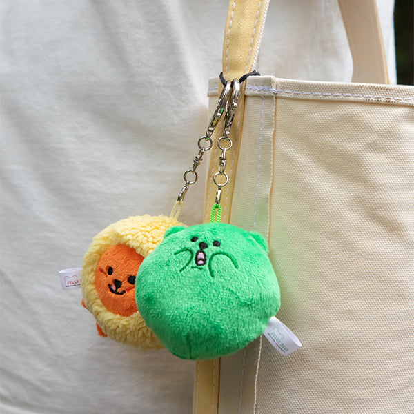 Jelly bear stuffed toy keyring - 03 balloon