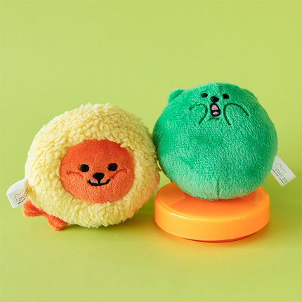 Jelly bear stuffed toy keyring - 02 deep-fried shrimp