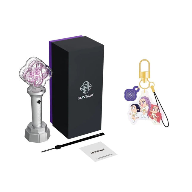 [HUNTRIX] - OFFICIAL LIGHT STICK & OFFICIAL LIGHT STICK KEYRING CHARM SET