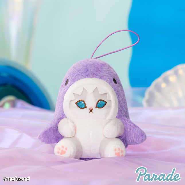 mofusand Pastel Mascot Keyring 10cm_Purple